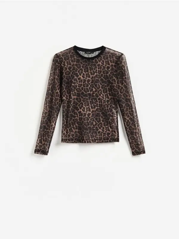 Reserved Reserved - Bluza s leopard uzorkom - šaren