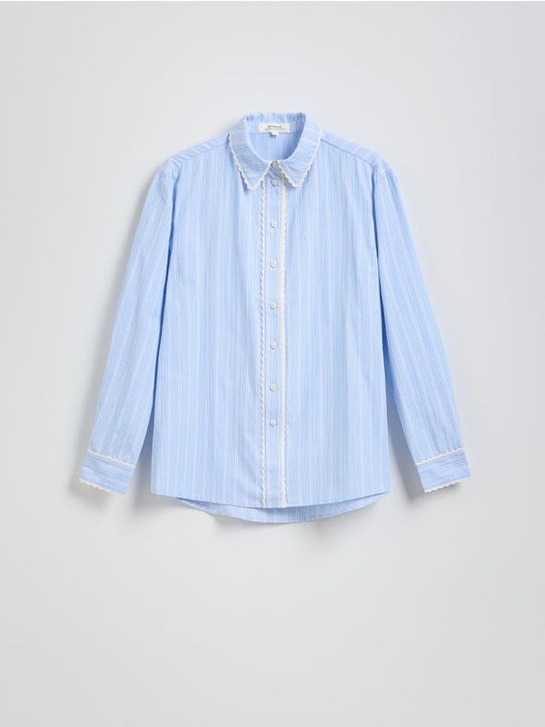 Reserved Reserved - Bluza s ukrasnim umetcima - šaren