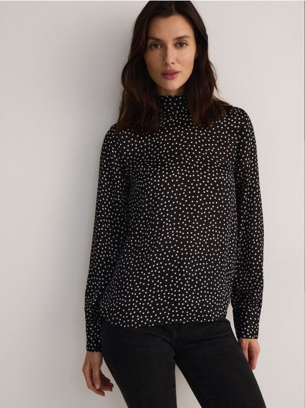 Reserved Reserved - Bluza s uzorkom - crno