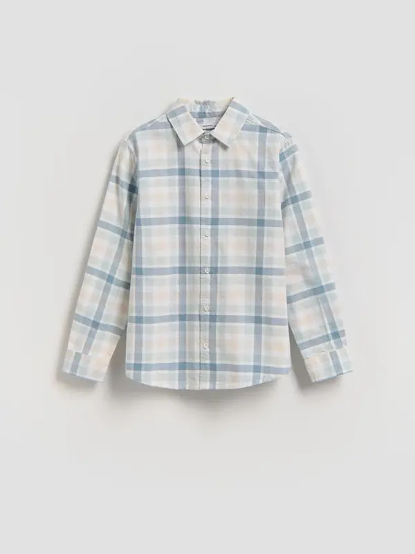Reserved Reserved - Bluza s vezenim uzorkom - svjetloplavo