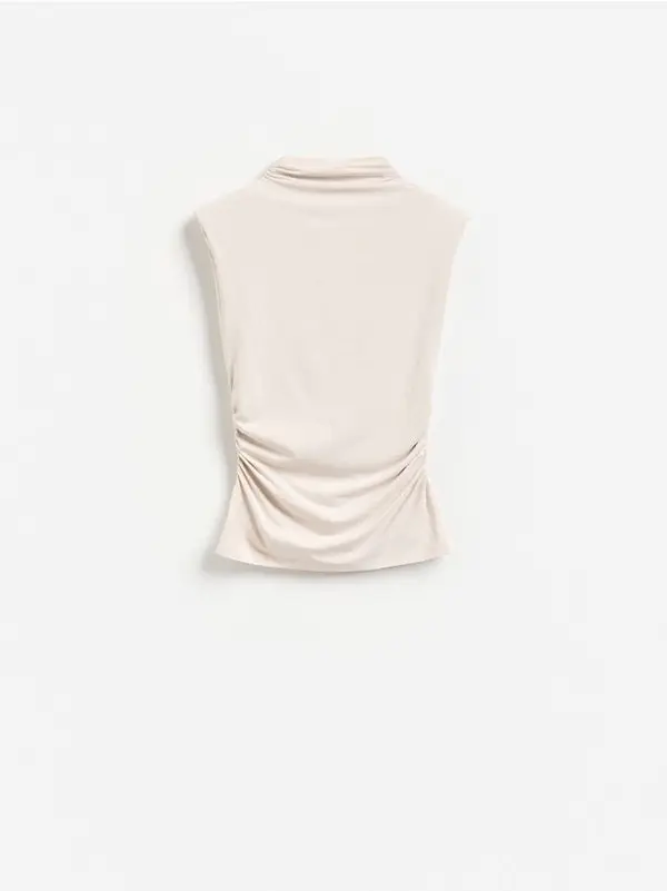 Reserved Reserved - Bluza s visokim udjelom modalnih vlakana - bež