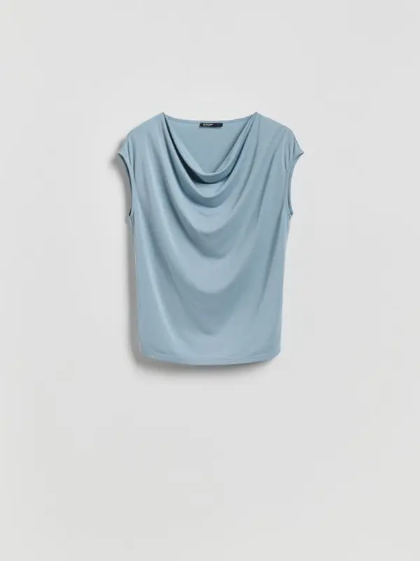 Reserved Reserved - Bluza s visokim udjelom modalnih vlakana - bljedoplavo