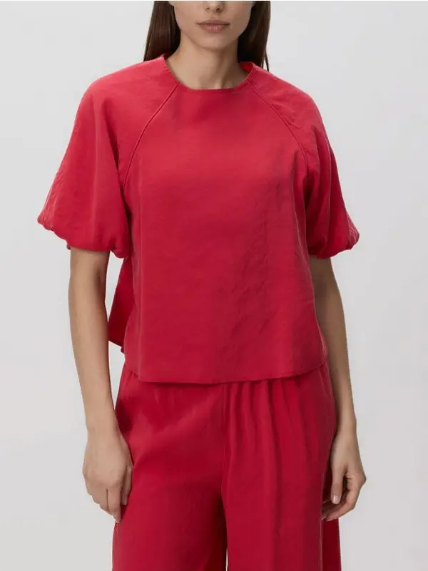 Reserved Reserved - Bluza s visokim udjelom modalnih vlakana - crvena