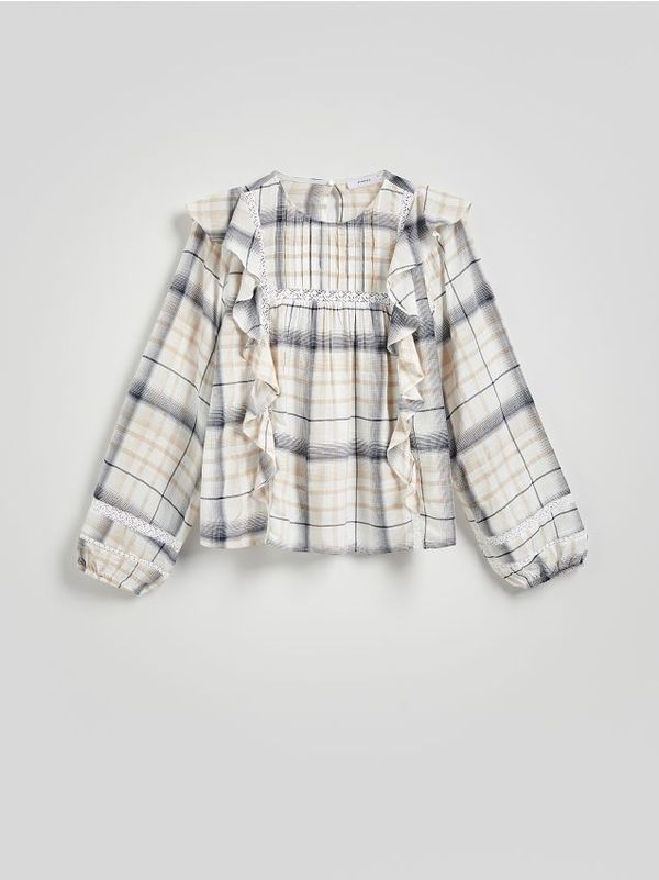 Reserved Reserved - Bluza s volanima - šaren