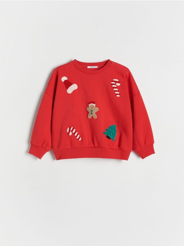 Reserved Reserved - Bluza za dječake - crvena