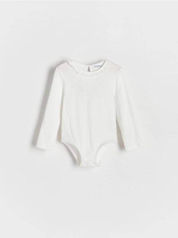 Reserved Reserved - Bodi od žerseja - bijela