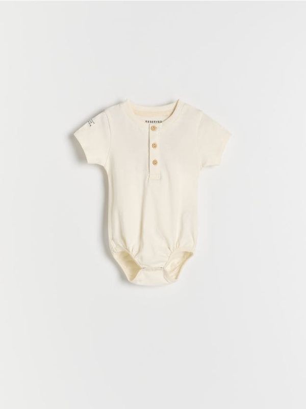 Reserved Reserved - Bodi s visokim udjelom pamuka - krem