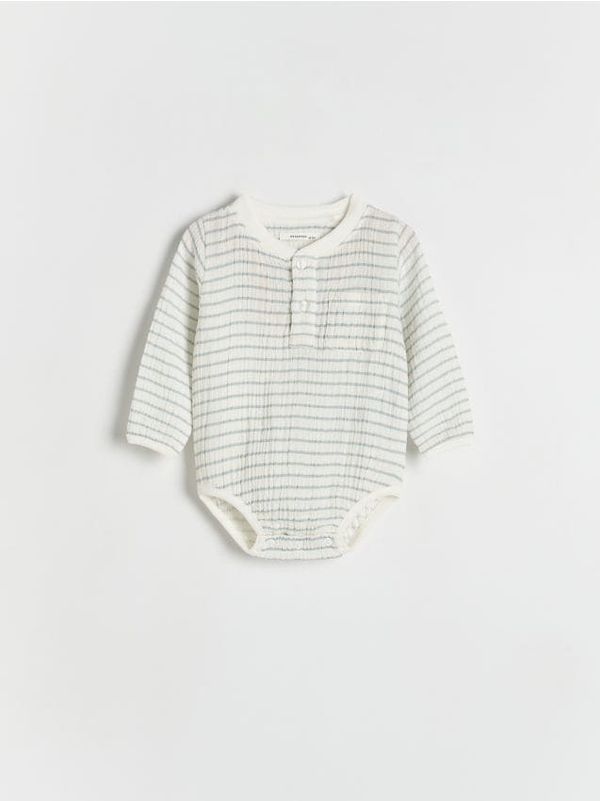 Reserved Reserved - Bodi s visokim udjelom pamuka - svjetloplavo