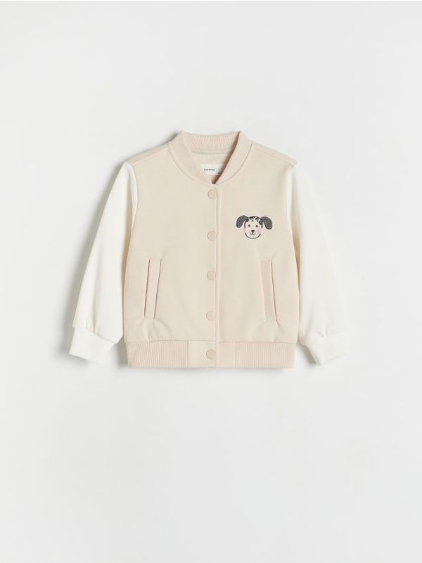 Reserved Reserved - Bomber gornji dio trenirke - boja kože