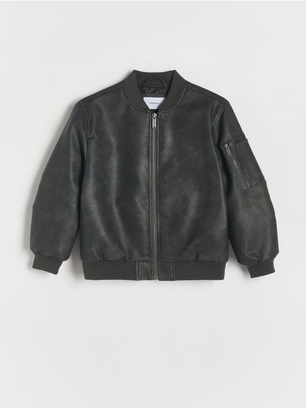 Reserved Reserved - Bomber jakna - crno