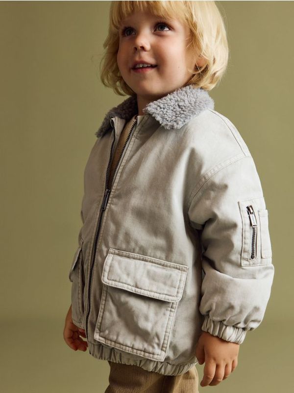 Reserved Reserved - Bomber jakna - light grey