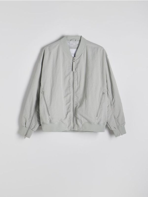 Reserved Reserved - Bomber jakna - light grey