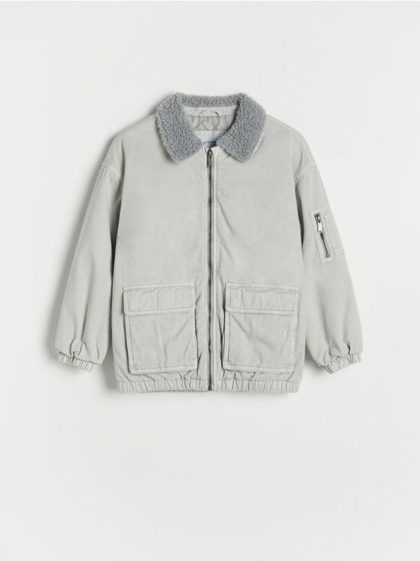 Reserved Reserved - Bomber jakna - light grey