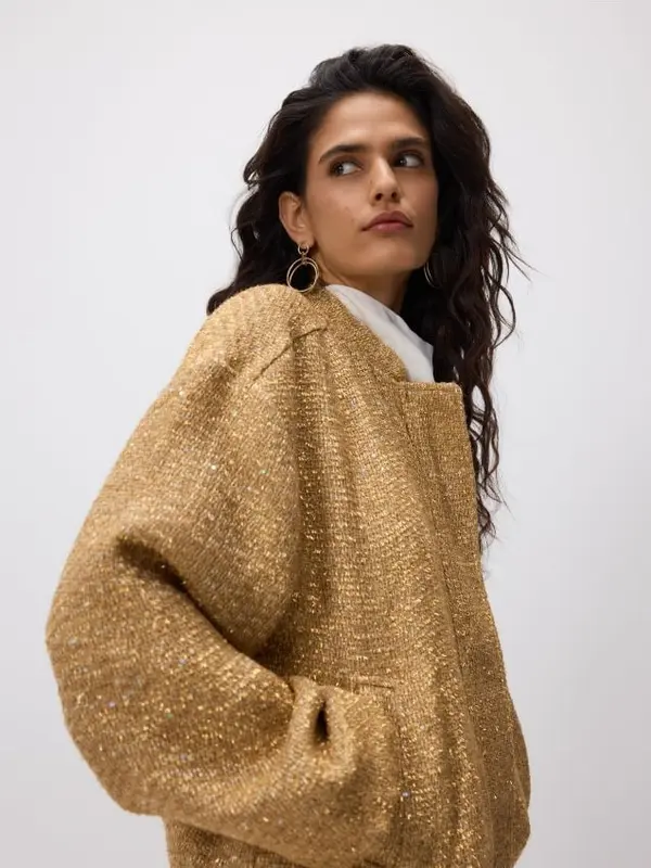 Reserved Reserved - Bomber jakna - zlatan