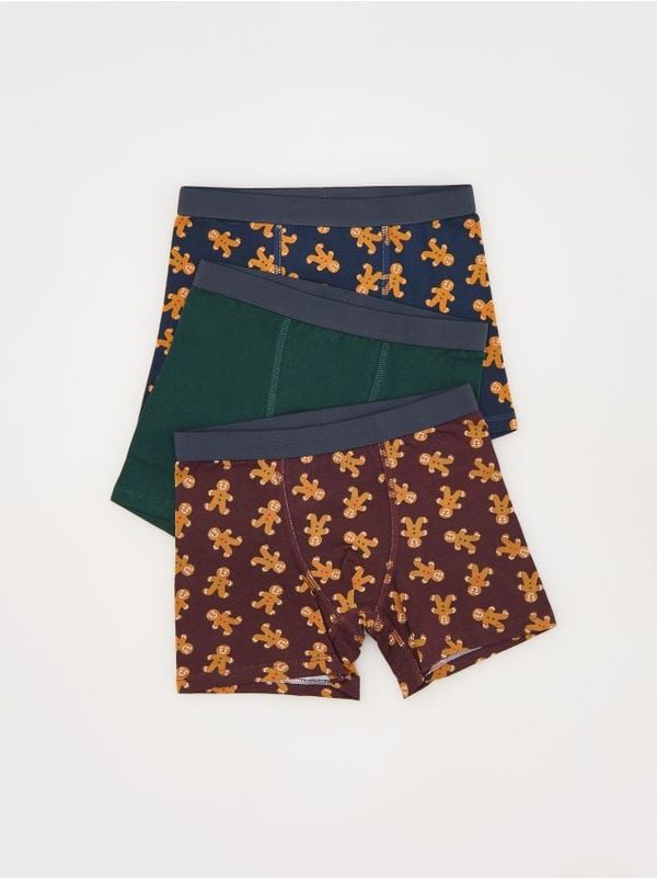 Reserved Reserved - BOYS` BRIEFS MULTI - boja mahagonija