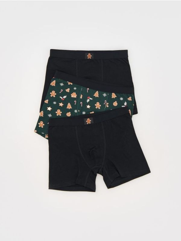 Reserved Reserved - BOYS` BRIEFS MULTI - crno