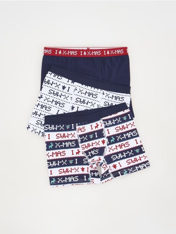 Reserved Reserved - BOYS` BRIEFS MULTI - mornarsko plava