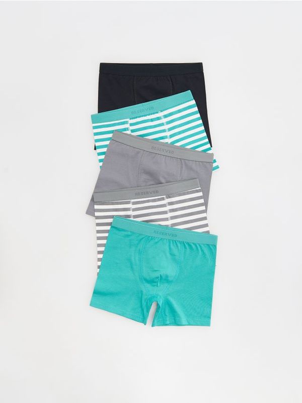 Reserved Reserved - BOYS` BRIEFS MULTI - plavozeleno