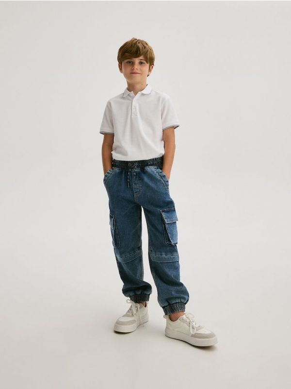 Reserved Reserved - BOYS` JEANS TROUSERS - plavo