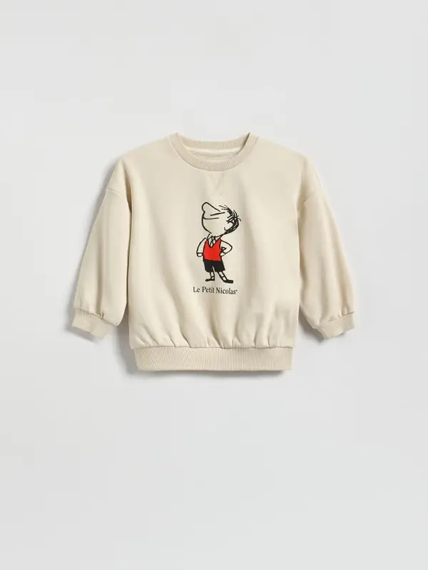 Reserved Reserved - BOYS` JOGGING TOP - bež