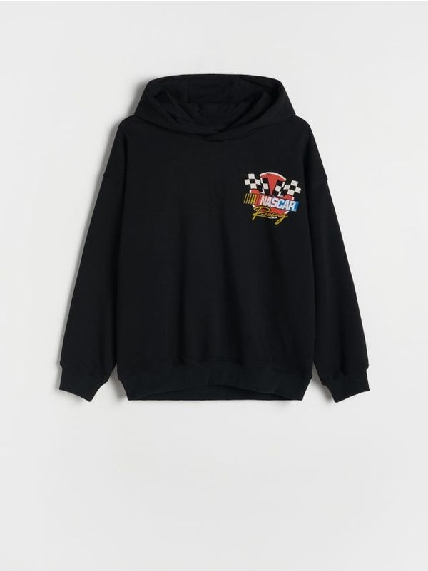 Reserved Reserved - BOYS` JOGGING TOP - crno