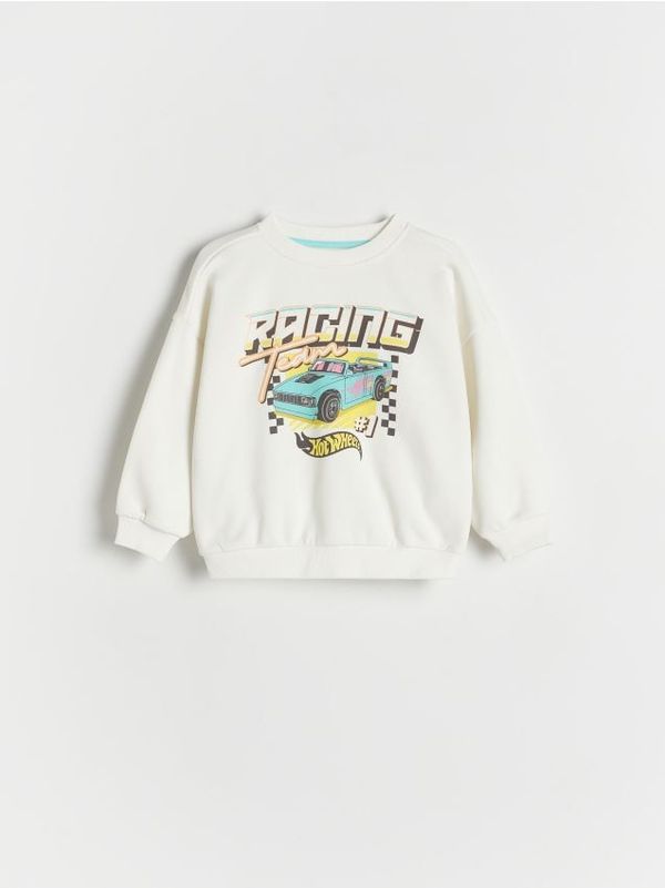 Reserved Reserved - BOYS` JOGGING TOP - krem