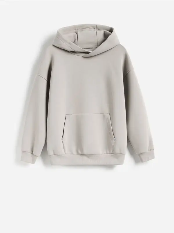 Reserved Reserved - BOYS` JOGGING TOP - svijetlo siva