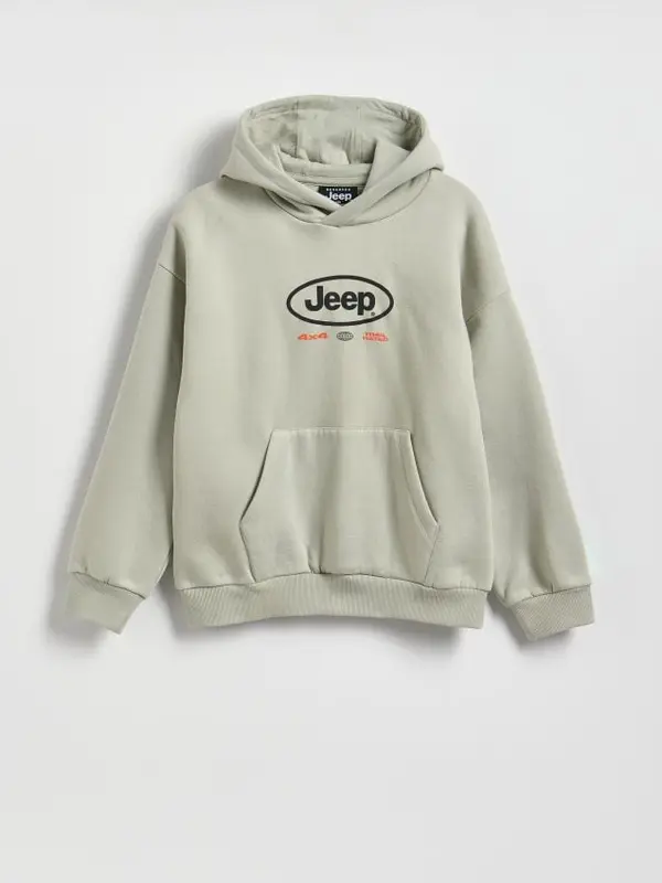 Reserved Reserved - BOYS` JOGGING TOP - svijetlo siva