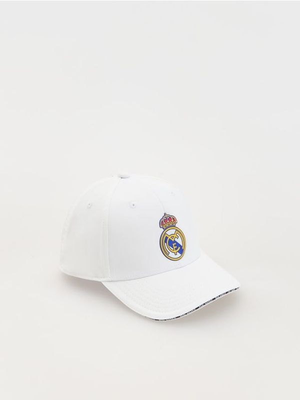 Reserved Reserved - BOYS` PEAKED CAP - krem