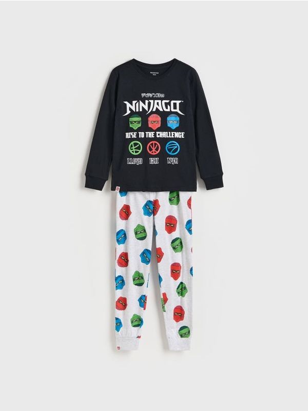 Reserved Reserved - BOYS` PYJAMA - crno