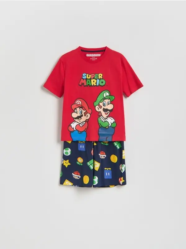 Reserved Reserved - BOYS` PYJAMA - crvena