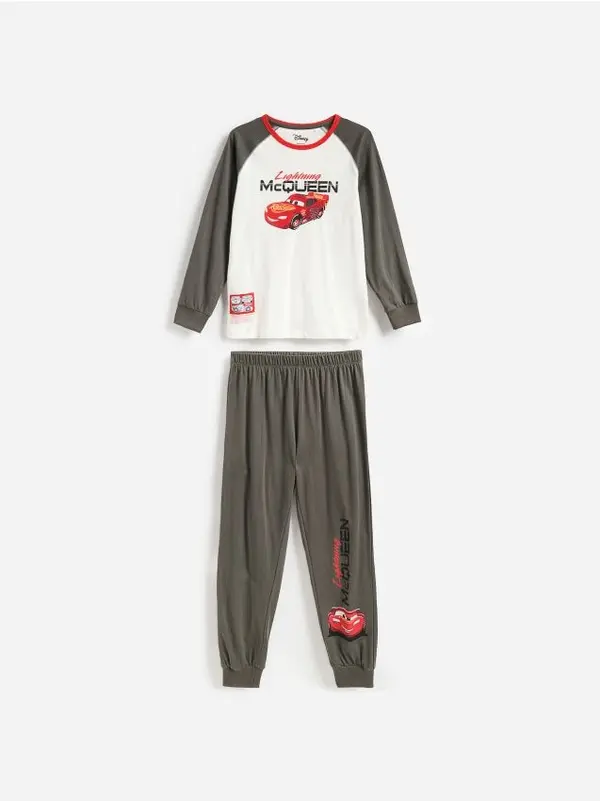 Reserved Reserved - BOYS` PYJAMA - tamnosivo