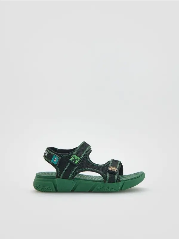 Reserved Reserved - BOYS` SANDALS - zelena