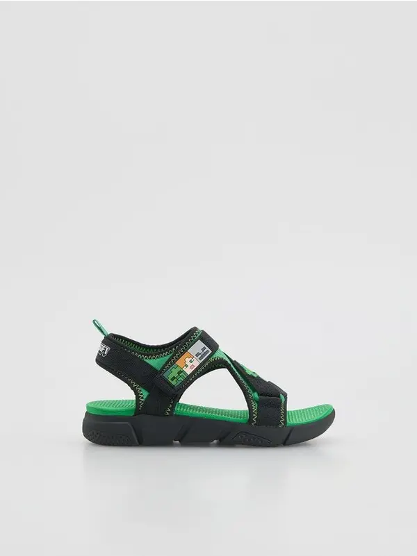Reserved Reserved - BOYS` SANDALS - zelena
