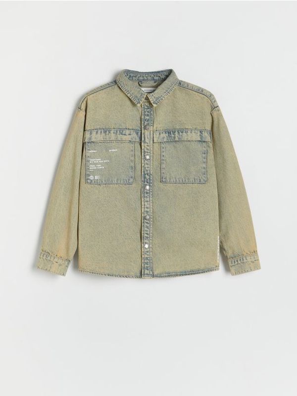 Reserved Reserved - BOYS` SHIRT - bež