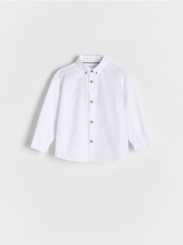 Reserved Reserved - BOYS` SHIRT - bijela