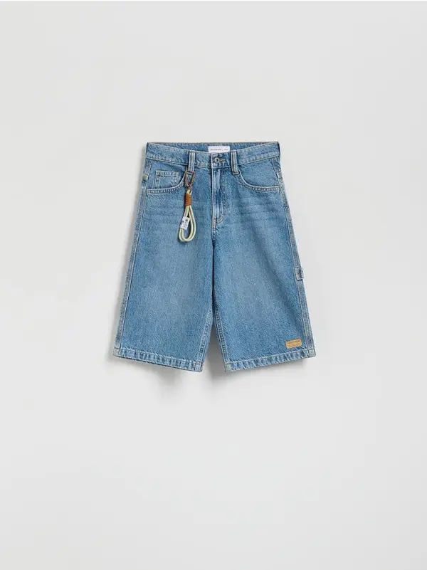 Reserved Reserved - BOYS` SHORTS & PENDANT - plavo