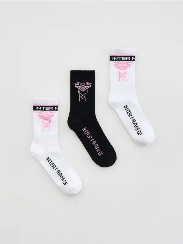 Reserved Reserved - BOYS` SOCKS MULTI - bijela