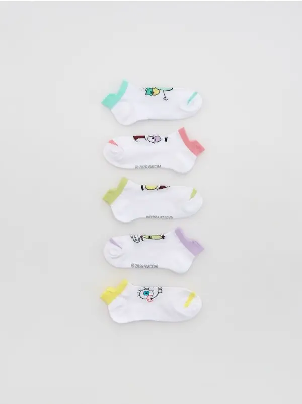 Reserved Reserved - BOYS` SOCKS MULTI - bijela