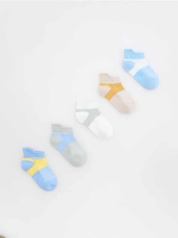 Reserved Reserved - BOYS` SOCKS MULTI - bljedoplavo