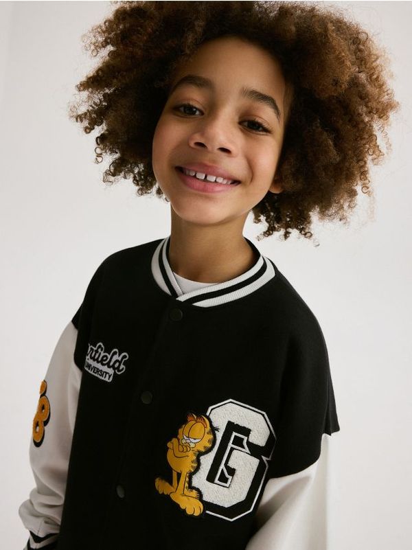 Reserved Reserved - BOYS` SWEATSHIRT - crno