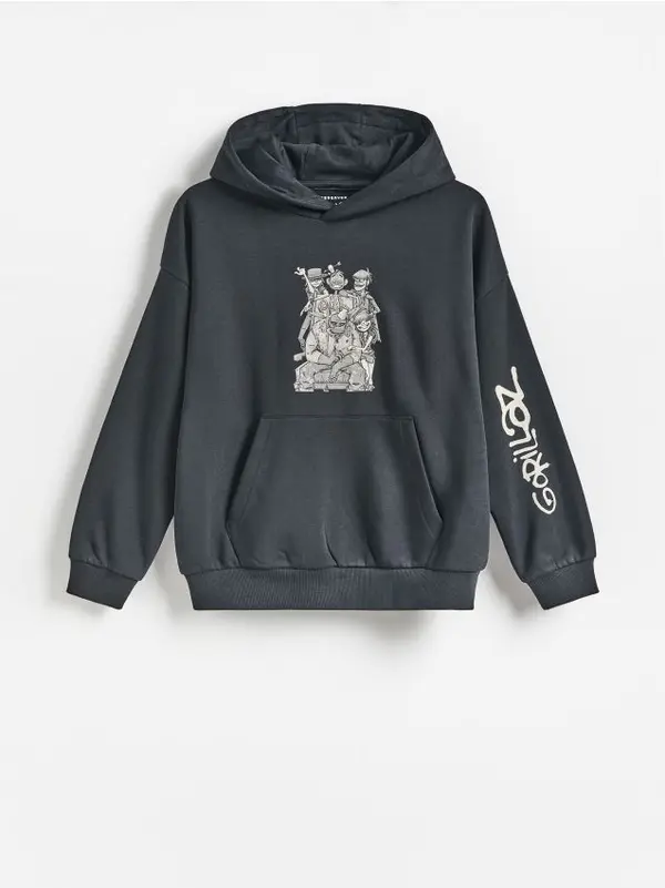 Reserved Reserved - BOYS` SWEATSHIRT - crno
