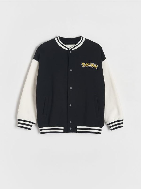 Reserved Reserved - BOYS` SWEATSHIRT - crno