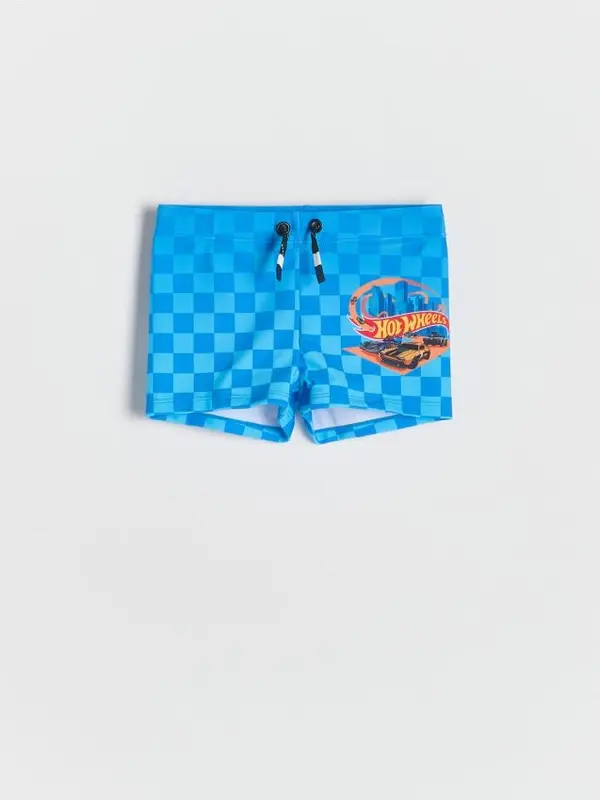 Reserved Reserved - BOYS` SWIMMING TRUNKS - plava
