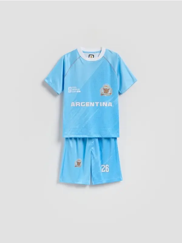 Reserved Reserved - BOYS` T-SHIRT & SHORTS - svjetloplavo