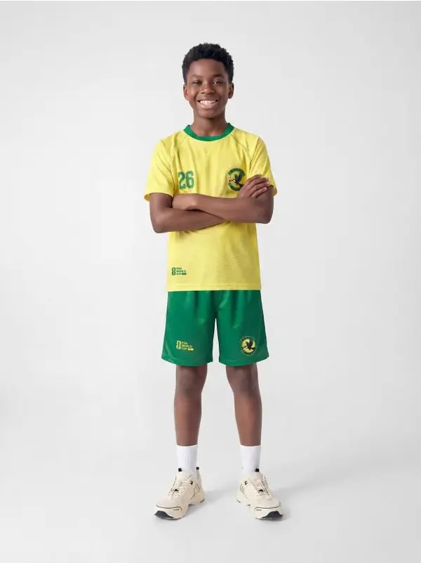 Reserved Reserved - BOYS` T-SHIRT & SHORTS - svjetložuto