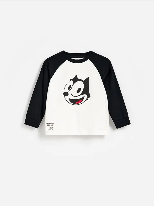 Reserved Reserved - BOYS` T-SHIRT - krem