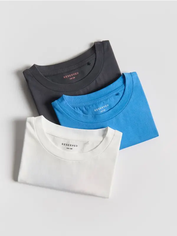 Reserved Reserved - BOYS` T-SHIRT - krem