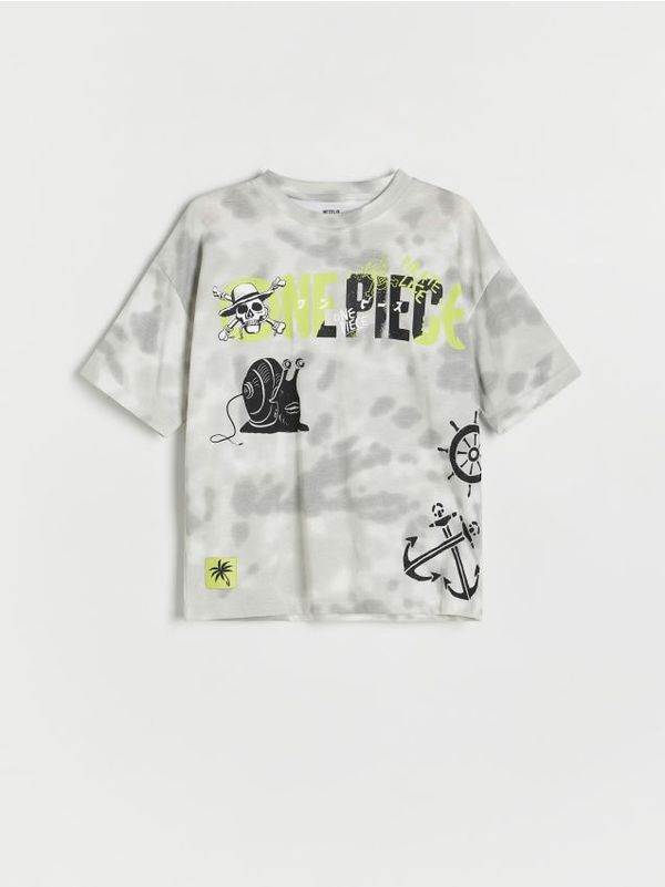 Reserved Reserved - BOYS` T-SHIRT - light grey