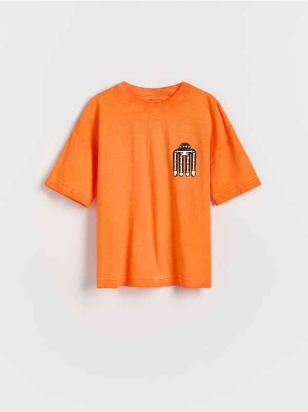Reserved Reserved - BOYS` T-SHIRT - narančasta